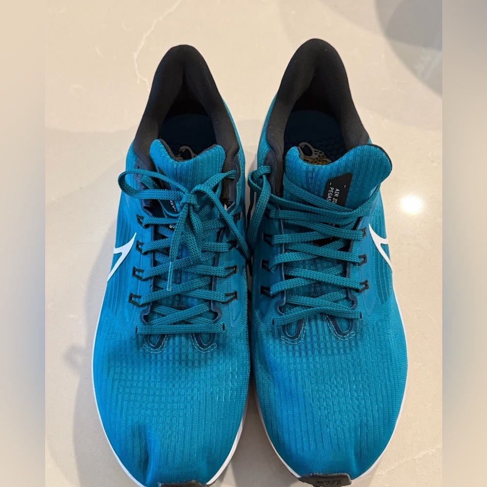 Nike Pegasus Jacksonville Jaguars Teal Athletic Men's Shoes